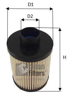 CLEAN FILTERS Kütusefilter MG1677